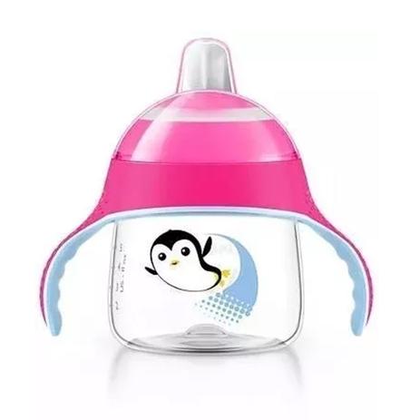 Copo Avent Pinguim Treinamento Antivazamento Rosa 200ml Menor preço em Copo Avent Pinguim Treinamento Antivazamento Rosa 200ml