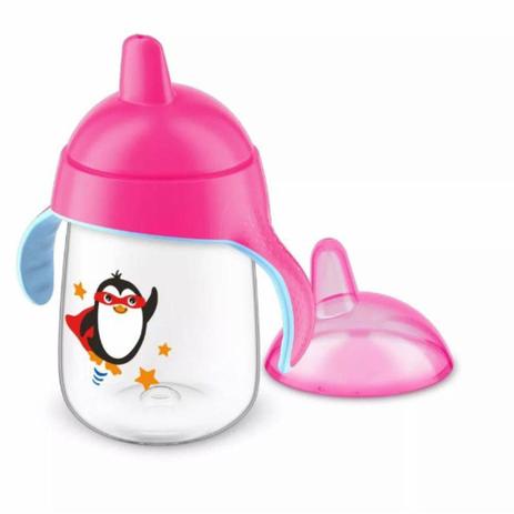 Copo bebe alimentacao pinguim rosa 340ml philips avent unica - Avent philips Menor preço em Copo bebe alimentacao pinguim rosa 340ml philips avent unica - Avent philips