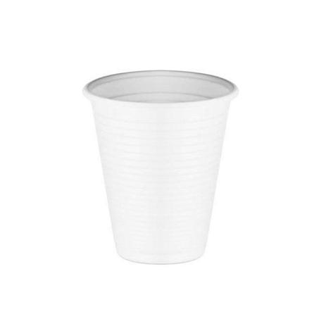 Copo Branco Descartável de 200ml - 50 Unidades - Aluá festas Menor preço em Copo Branco Descartável de 200ml - 50 Unidades - Aluá festas