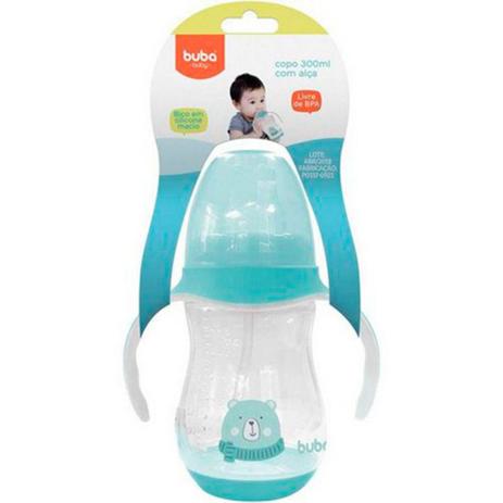 Copo com alca buba bico silicone ursinho azul 250ml - 08238 - 7899525682388 Menor preço em Copo com alca buba bico silicone ursinho azul 250ml - 08238 - 7899525682388