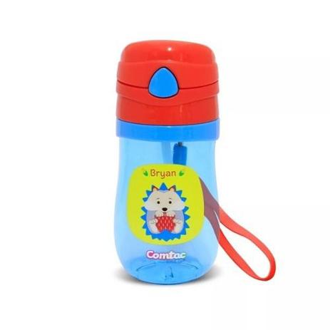 Menor preço em Copo Com Canudo Porco Espinho Bryan Pop-up 350ml Comtac