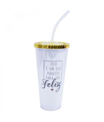 Copo Com Cubos De Gelo Hoje É Um Dia Perfeito Para Ser Feliz 600ml - Projeto Kiwi Menor preço em Copo Com Cubos De Gelo Hoje É Um Dia Perfeito Para Ser Feliz 600ml - Projeto Kiwi
