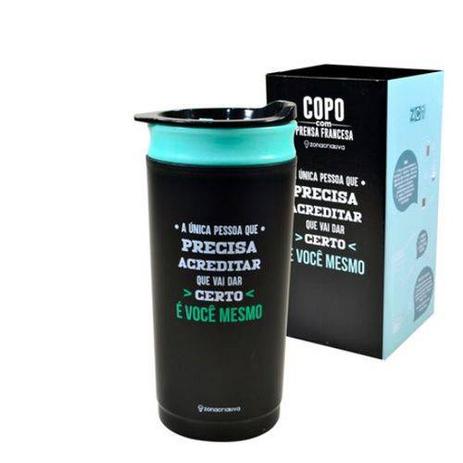Copo com prensa francesa è você mesmo 450 ml - Zonacriativa é boa?