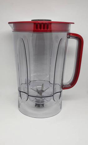 Copo Com Tampa Vermelha Para Liquidificador ph 900 Philco Original Menor preço em Copo Com Tampa Vermelha Para Liquidificador ph 900 Philco Original