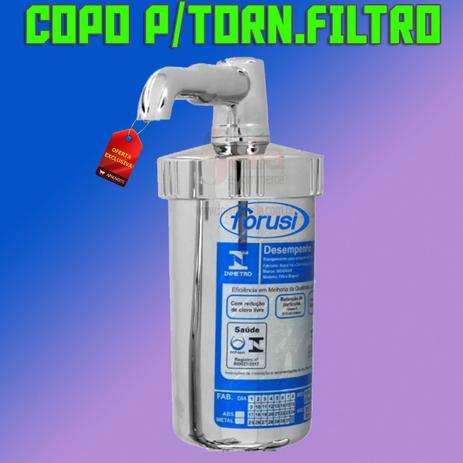Copo com Vela p/ Torneira Filtro 6007 Forusi 9.10.0059.25 Menor preço em Copo com Vela p/ Torneira Filtro 6007 Forusi 9.10.0059.25