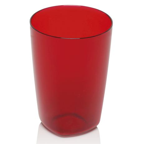 Copo de Acrílico Luna Vermelho com 260ml Ou Menor preço em Copo de Acrílico Luna Vermelho com 260ml Ou