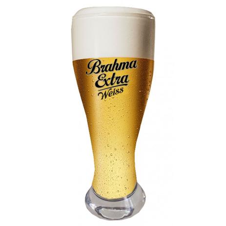 Copo de Cerveja Brahma Extra Weiss 415ml - Globalização Menor preço em Copo de Cerveja Brahma Extra Weiss 415ml - Globalização