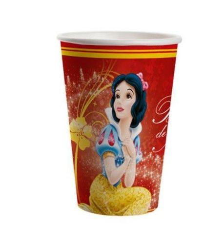 Copo de Papel Branca de Neve - Regina festas Menor preço em Copo de Papel Branca de Neve - Regina festas