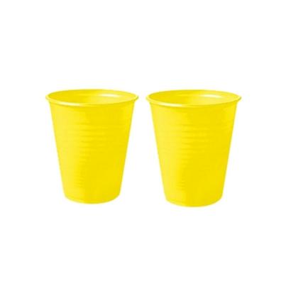 Copo de Plástico Descartável Amarelo 200ml Pacote c/ 50un Trik Trik Menor preço em Copo de Plástico Descartável Amarelo 200ml Pacote c/ 50un Trik Trik