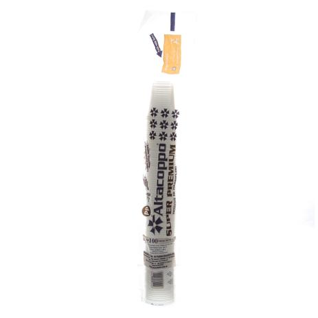 Copo de Plástico Descartável PP Transparente de 180ml Pacote com 100 Unidades Altacoppo Menor preço em Copo de Plástico Descartável PP Transparente de 180ml Pacote com 100 Unidades Altacoppo