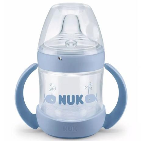 Copo De Treinamento Bico De Silicone Nuk Azul 150ml 6m+ Menor preço em Copo De Treinamento Bico De Silicone Nuk Azul 150ml 6m+
