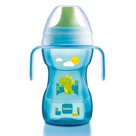 Menor preço em Copo De Treinamento Fun To Drink 270ml Boys Azul Mam 4243