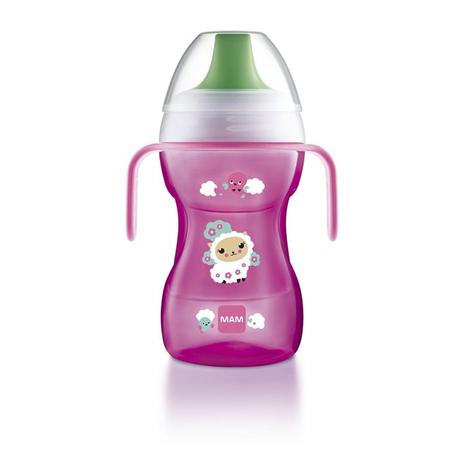Copo De Treinamento - Fun To Drink Girl 270ml - MAM Menor preço em Copo De Treinamento - Fun To Drink Girl 270ml - MAM