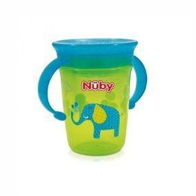 Copo De Treinamento Nuby 360 Anti Vazamento Bebe Menor preço em Copo De Treinamento Nuby 360 Anti Vazamento Bebe