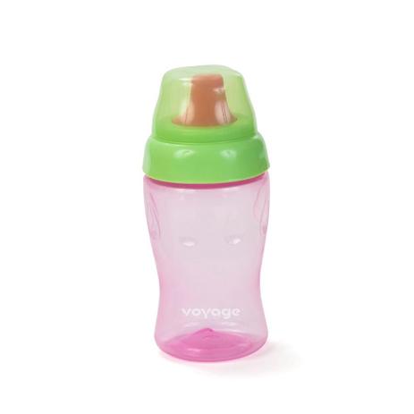 Copo de Treinamento Voyage Anti-Vazamento Rosa 250ml 9m+ - IMP91171 Menor preço em Copo de Treinamento Voyage Anti-Vazamento Rosa 250ml 9m+ - IMP91171