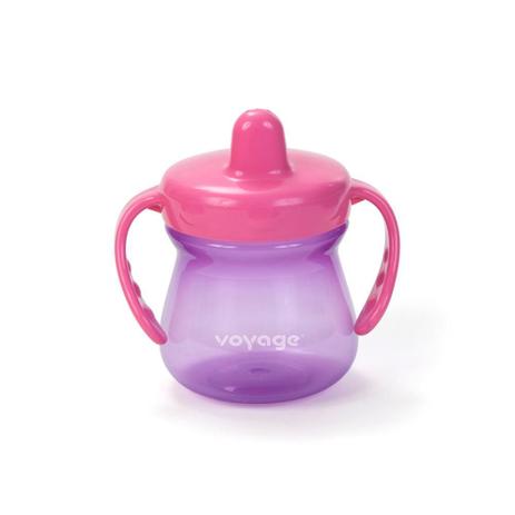 Copo de Treinamento Voyage Anti-Vazamento Roxo 250ml 9m+ - IMP91172 Menor preço em Copo de Treinamento Voyage Anti-Vazamento Roxo 250ml 9m+ - IMP91172