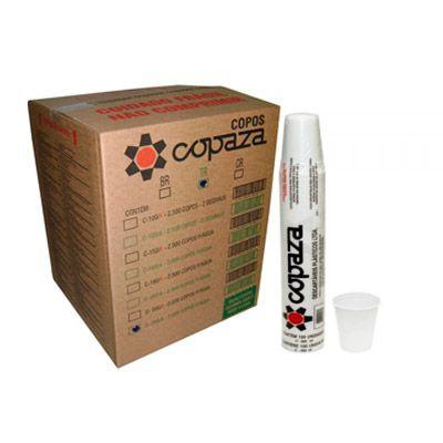 Copo Descartável Copaza 200 ml - Cx. c/ 2.500 Unidades Menor preço em Copo Descartável Copaza 200 ml - Cx. c/ 2.500 Unidades