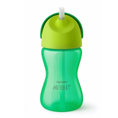 Copo Dinossauro com Canudo Curvado Verde - 300ml - Philips Avent Menor preço em Copo Dinossauro com Canudo Curvado Verde - 300ml - Philips Avent