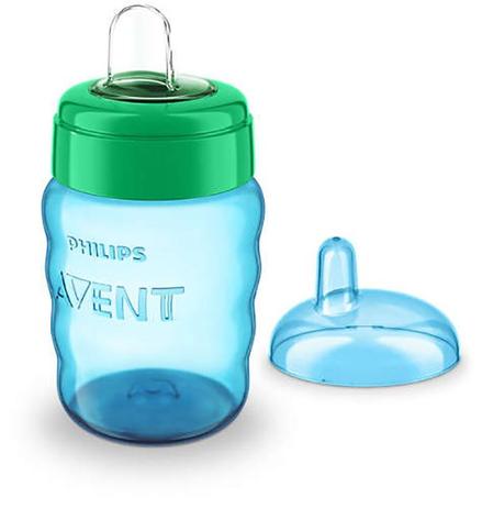 Copo Easy Sip Cup com Bico de Silicone Menino 260ml - Philips Avent Menor preço em Copo Easy Sip Cup com Bico de Silicone Menino 260ml - Philips Avent