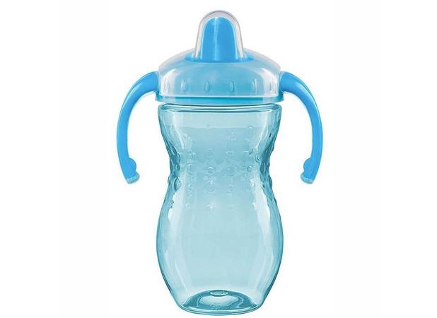 Copo Infantil de Treinamento Plástico com Alça 420 ml Azul SanRemo - SAN 230 Menor preço em Copo Infantil de Treinamento Plástico com Alça 420 ml Azul SanRemo - SAN 230