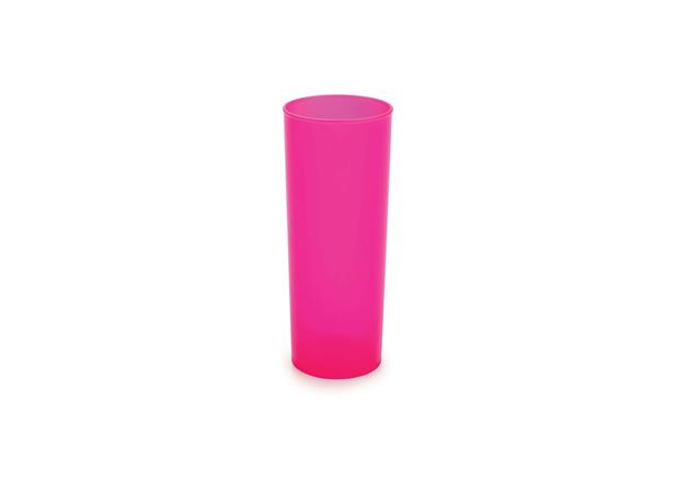 Copo Long Drink Plástico 340 ml Neon Rosa Plasútil - PLS 203 Menor preço em Copo Long Drink Plástico 340 ml Neon Rosa Plasútil - PLS 203