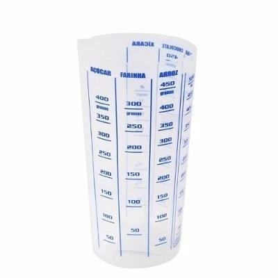 Copo Medidor Graduado Plástico - 500 Ml - Injeplastec Menor preço em Copo Medidor Graduado Plástico - 500 Ml - Injeplastec