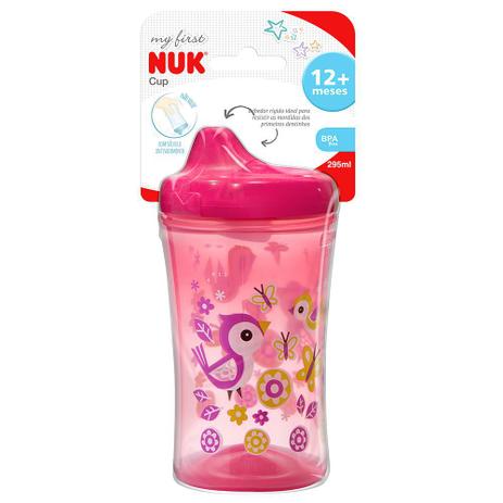 Copo My First Rosa - 295ml - Nuk Menor preço em Copo My First Rosa - 295ml - Nuk