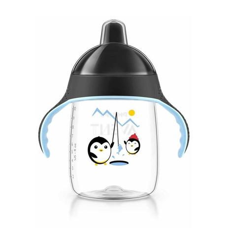 Copo Philips Avent Pinguim 330Ml Preto Menor preço em Copo Philips Avent Pinguim 330Ml Preto