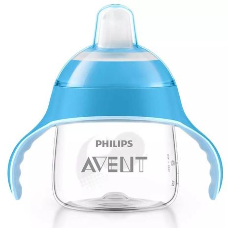 Copo Pinguim 200ml Azul Philips AVENT Menor preço em Copo Pinguim 200ml Azul Philips AVENT