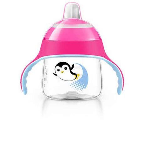 Copo Pinguim 200ML Philips AVENT SCF751/07 Rosa Menor preço em Copo Pinguim 200ML Philips AVENT SCF751/07 Rosa