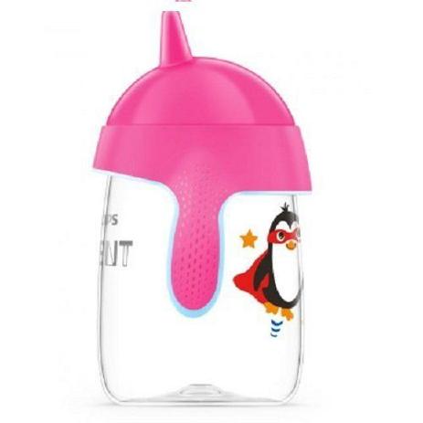 Copo Pinguim 340ML Philips AVENT SCF755/07 Rosa Menor preço em Copo Pinguim 340ML Philips AVENT SCF755/07 Rosa