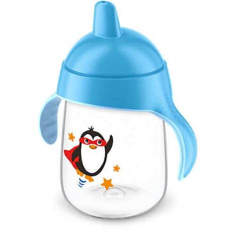 Copo Pinguim Azul 340ml Avent - Philips avent Menor preço em Copo Pinguim Azul 340ml Avent - Philips avent