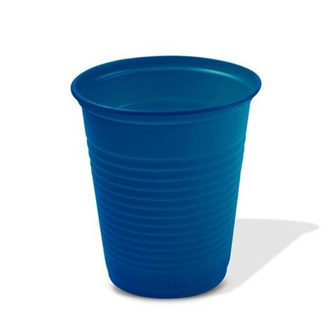 Copo Plástico Descartável Azul 200ml 50 unidades - Trik trik Menor preço em Copo Plástico Descartável Azul 200ml 50 unidades - Trik trik