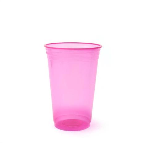 Copo Plástico Neon Rosa Pink 300ml Copobras - Festabox Menor preço em Copo Plástico Neon Rosa Pink 300ml Copobras - Festabox