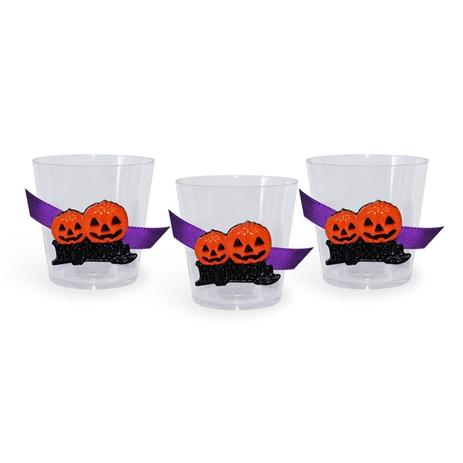 Copo Potinho para Doces Abóboras Halloween 10 unidades - Festabox Menor preço em Copo Potinho para Doces Abóboras Halloween 10 unidades - Festabox