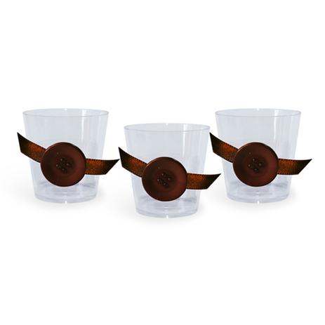 Copo Potinho para Doces Botão Marrom 10 unidades - Festabox Menor preço em Copo Potinho para Doces Botão Marrom 10 unidades - Festabox