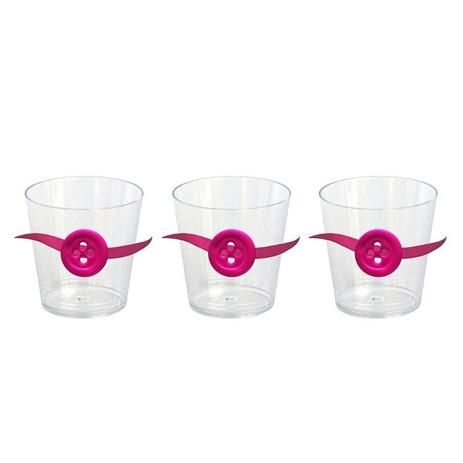 Copo Potinho para Doces Botão Rosa Pink 10 unidades - Festabox Menor preço em Copo Potinho para Doces Botão Rosa Pink 10 unidades - Festabox