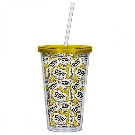 Copo Simpsons Homer Original 500ml Amarelo e Branco - Trevisan Concept é boa?