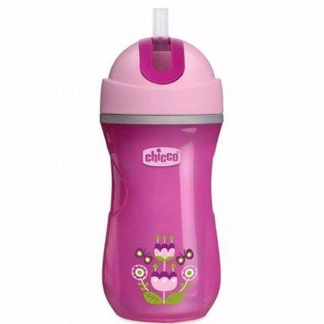 Copo Sports Cup Térmico Rosa 266ml +14m Chicco 699110 Menor preço em Copo Sports Cup Térmico Rosa 266ml +14m Chicco 699110