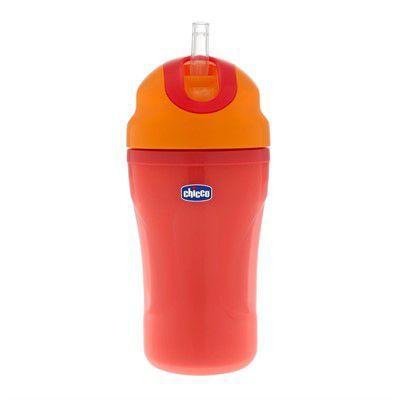 Copo Térmico 18m+ Vermelho e Laranja Chicco é boa?