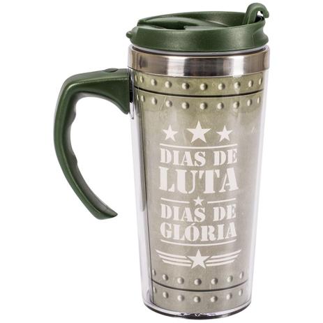 Copo Térmico Com Alça Dias De Luta Camuflado 420 Ml - Versare anos dourados é boa?