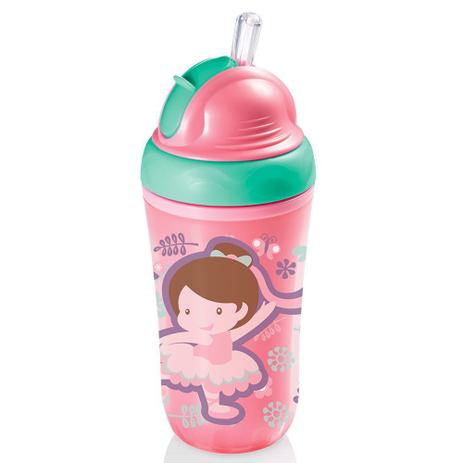 Copo Térmico com Canudo Cool 220ml - Bailarina - Multikids é boa?