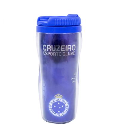 Copo Térmico com Tampa 350 ml - Cruzeiro - Mileno Menor preço em Copo Térmico com Tampa 350 ml - Cruzeiro - Mileno