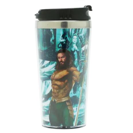 Copo termico dc aquaman o mar te chama 500ml Menor preço em Copo termico dc aquaman o mar te chama 500ml