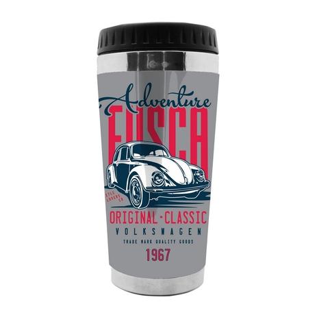Copo Térmico de Plástico Cinza 500ml Fusca Urban é boa?