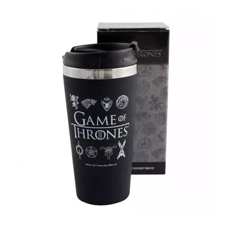 Copo Termico Emborrachado Game Of Thrones 450ML - Zc Menor preço em Copo Termico Emborrachado Game Of Thrones 450ML - Zc
