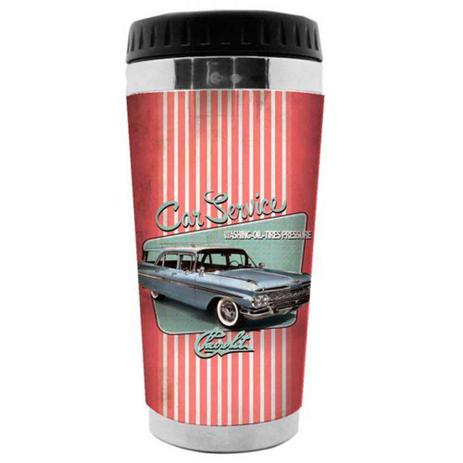 Copo Térmico Fish Tail Chevrolet Retrô - Versare anos dourados Menor preço em Copo Térmico Fish Tail Chevrolet Retrô - Versare anos dourados