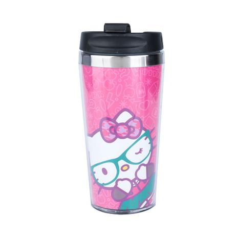 Copo Térmico Hello Kitty Glasses Pink - Urban Menor preço em Copo Térmico Hello Kitty Glasses Pink - Urban
