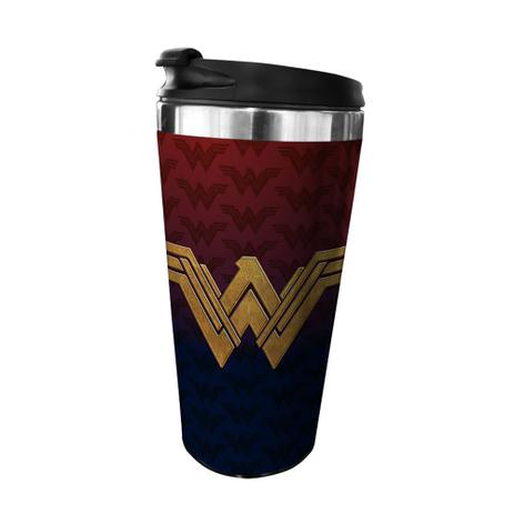Copo Térmico Mulher Maravilha 500 Ml - Urban Menor preço em Copo Térmico Mulher Maravilha 500 Ml - Urban