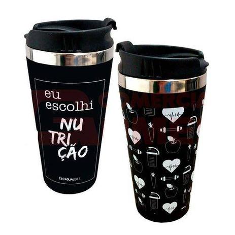 Copo térmico Nutrição 450 ml - Casual gift é boa?